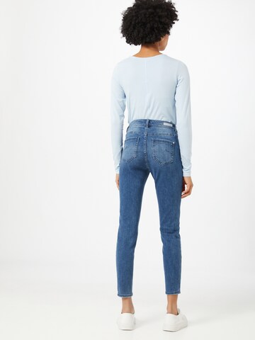 COMMA Slimfit Jeans i blå