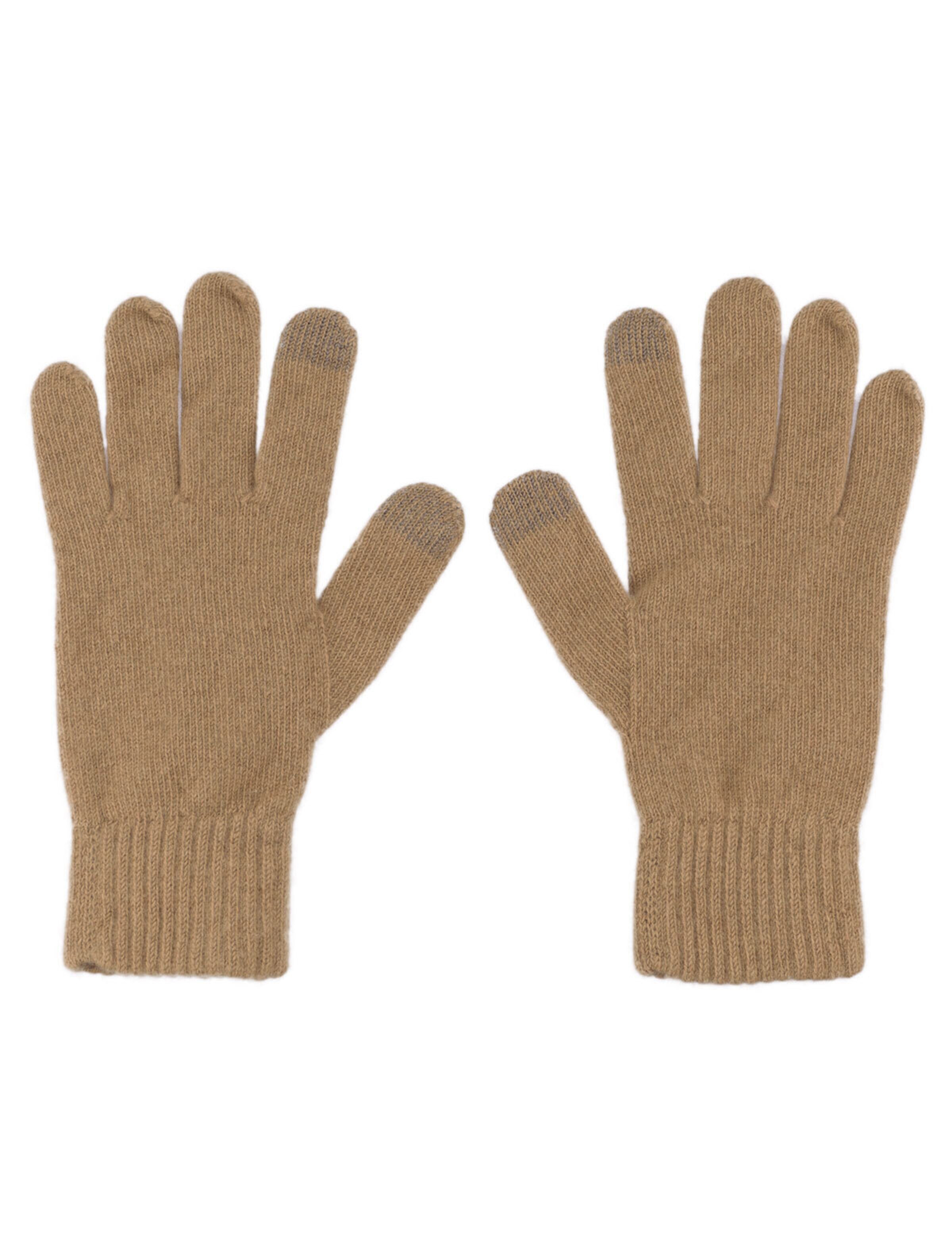 Bickley + Mitchell Γάντια με δάχτυλα σε καφέ