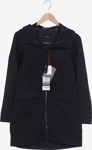 Didriksons Mantel XXS in Schwarz: Vorderseite