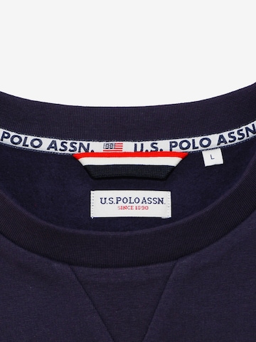 Felpa di U.S. POLO ASSN. in blu