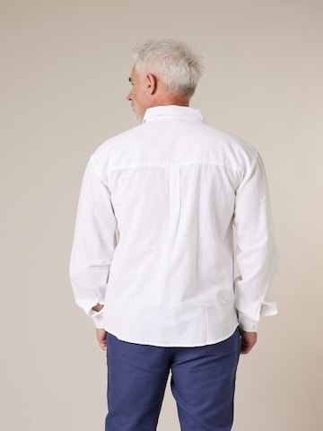 Fit confort Chemise 'Solemio' Deeluxe en blanc