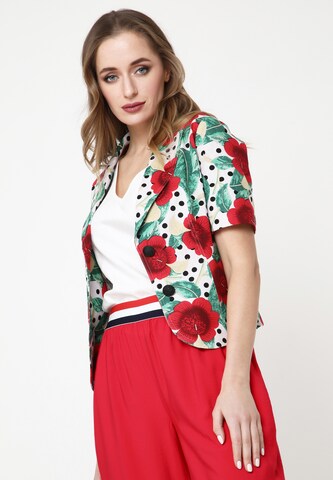 Madam-T Blazer 'PARADISE' in Red: front