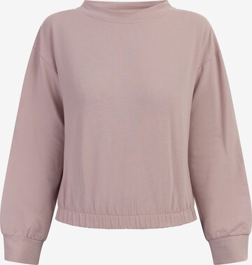 Sweat-shirt MYMO en rose : devant