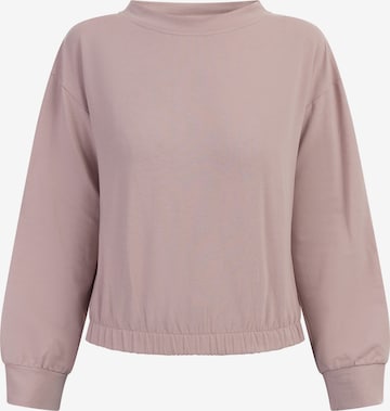 MYMO Sweatshirt in Roze: voorkant