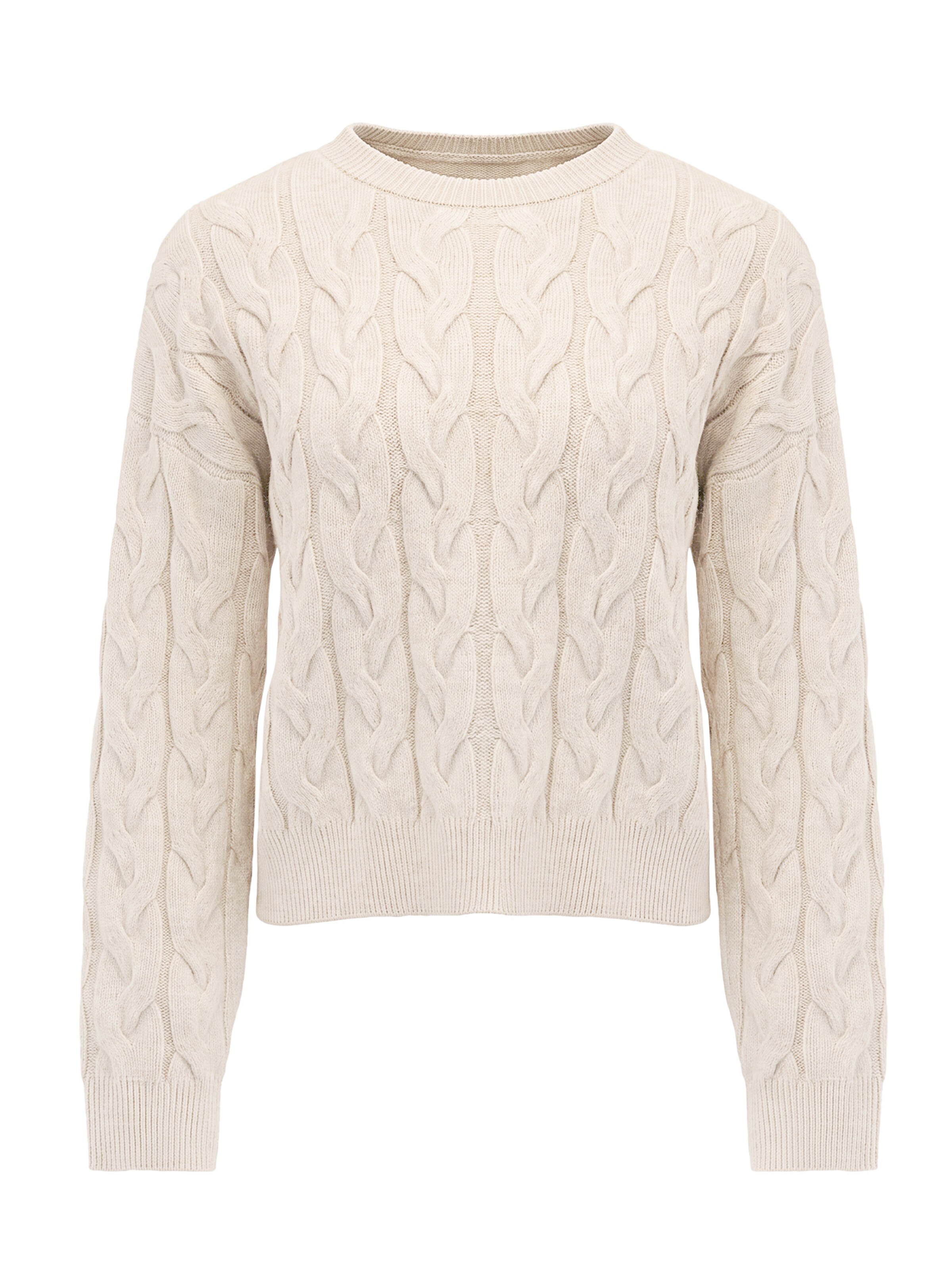 Imily Bela Trui in Beige: voorkant