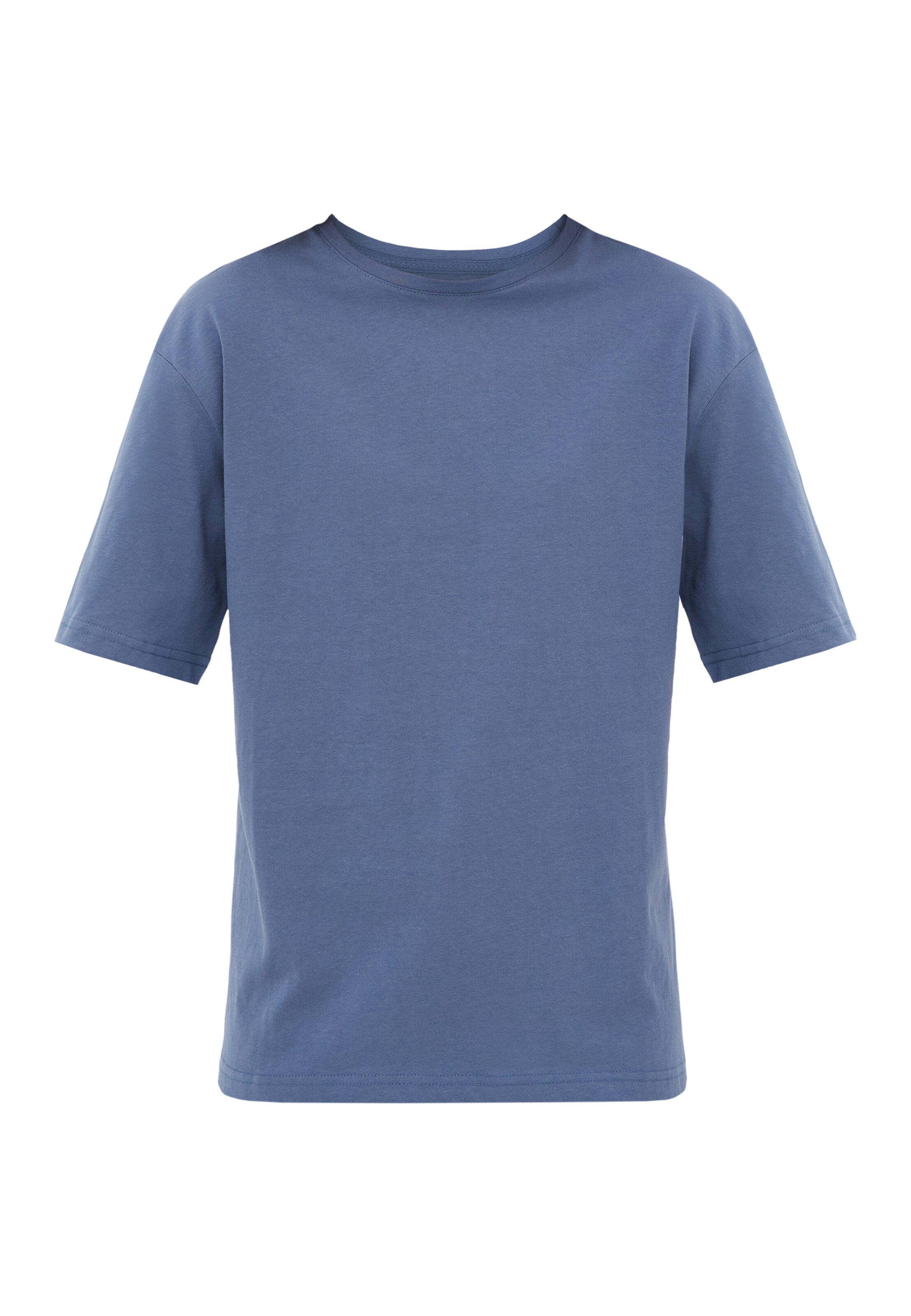 Finn Flare T-Shirt 'Basic' in Blau: Vorderseite
