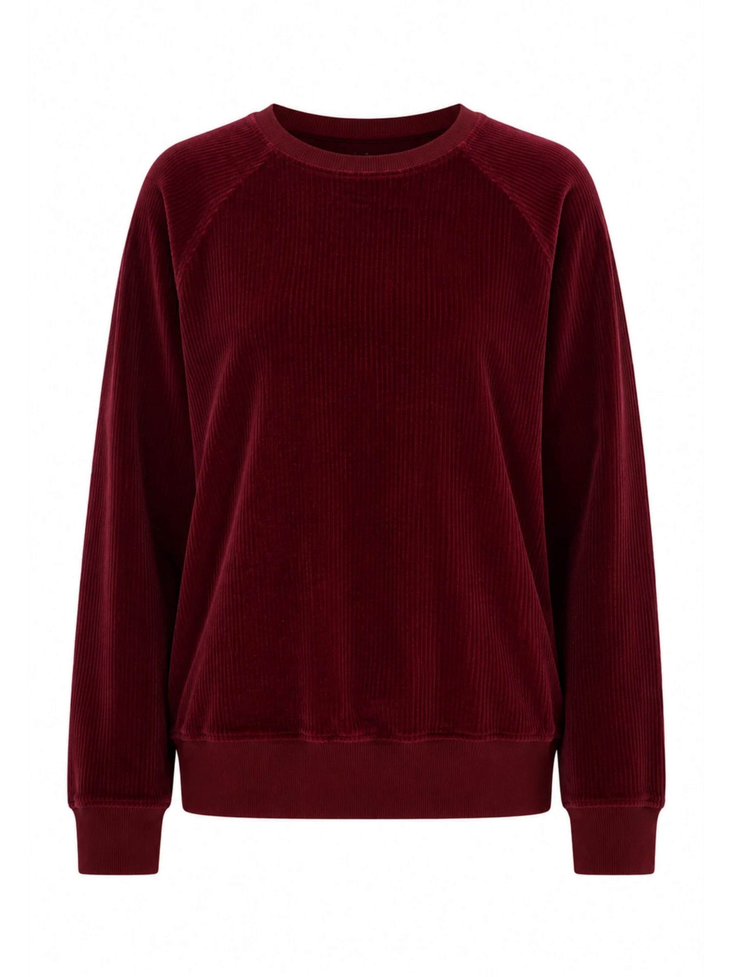 Leela COTTON Sweatshirt‌‌‌‌‌‌‌‌‌‌ in Rot: Vorderseite