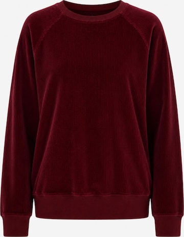 Leela COTTON Sweatshirt in Red: front