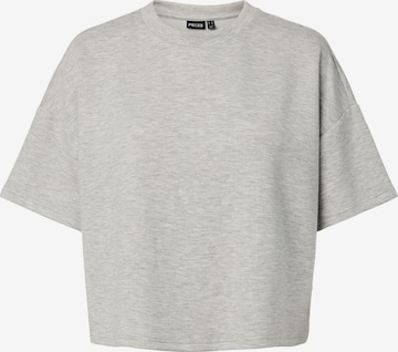 PIECES Sweatshirt 'PCPolly' in Grijs: voorkant