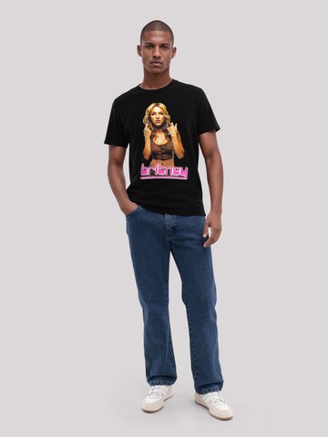 F4NT4STIC Shirt 'Britney Spears' in Zwart