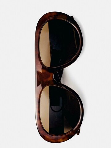 Pull&Bear Slnečné okuliare - Hnedá