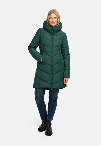 Manteau d’hiver 'Natalin' Ragwear en vert : devant