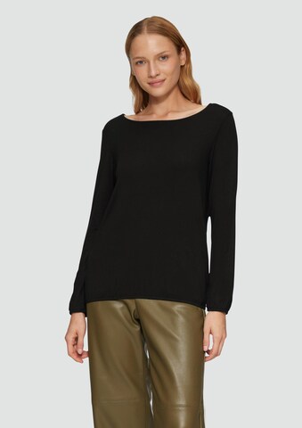 T-shirt s.Oliver en noir : devant
