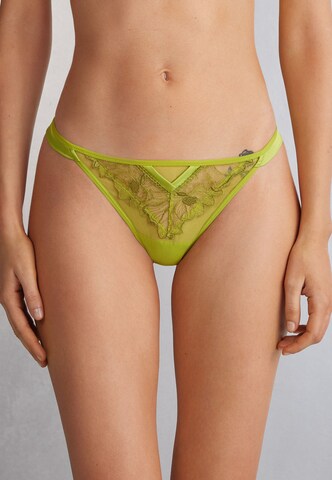 INTIMISSIMI Thong 'SWEET LIKE SUGAR' in Green: front