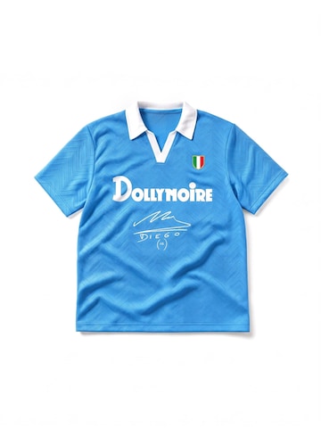 Maglietta 'Maradona Polo Tee' di DOLLY NOIRE in blu