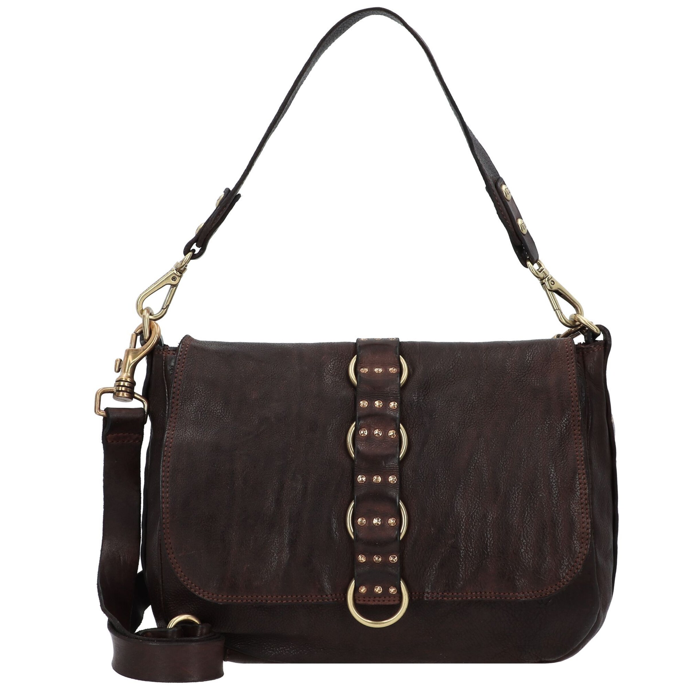 Campomaggi Shoulder bag in Brown: front
