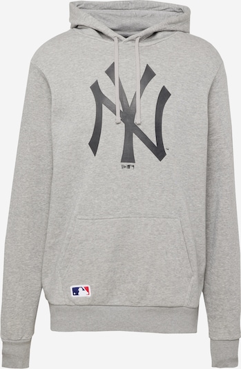 NEW ERA Sweat-shirt 'NEYYAN' en gris chiné / rouge / noir / blanc, Vue avec produit