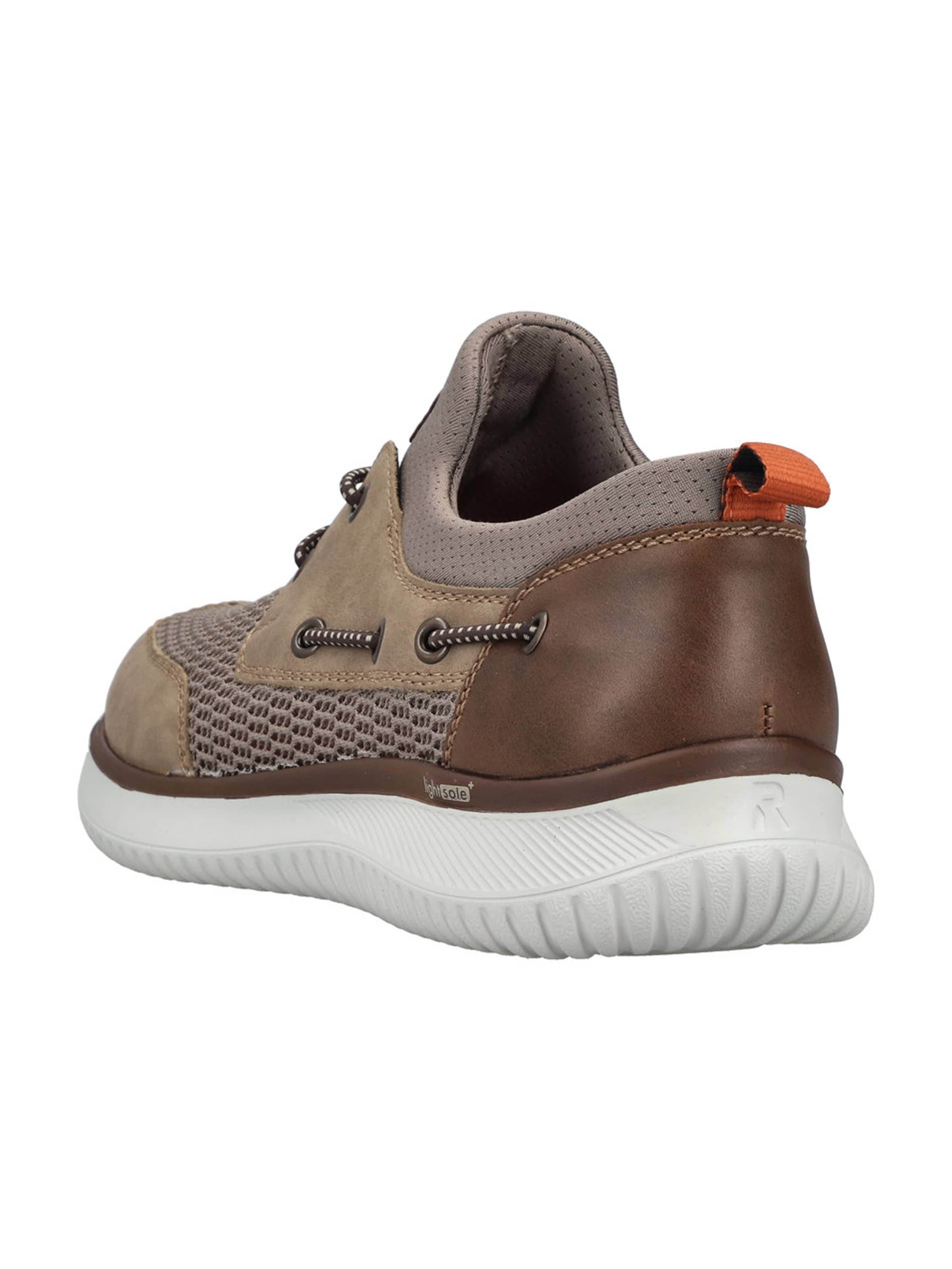 Rieker Sportovní šněrovací boty – béžová