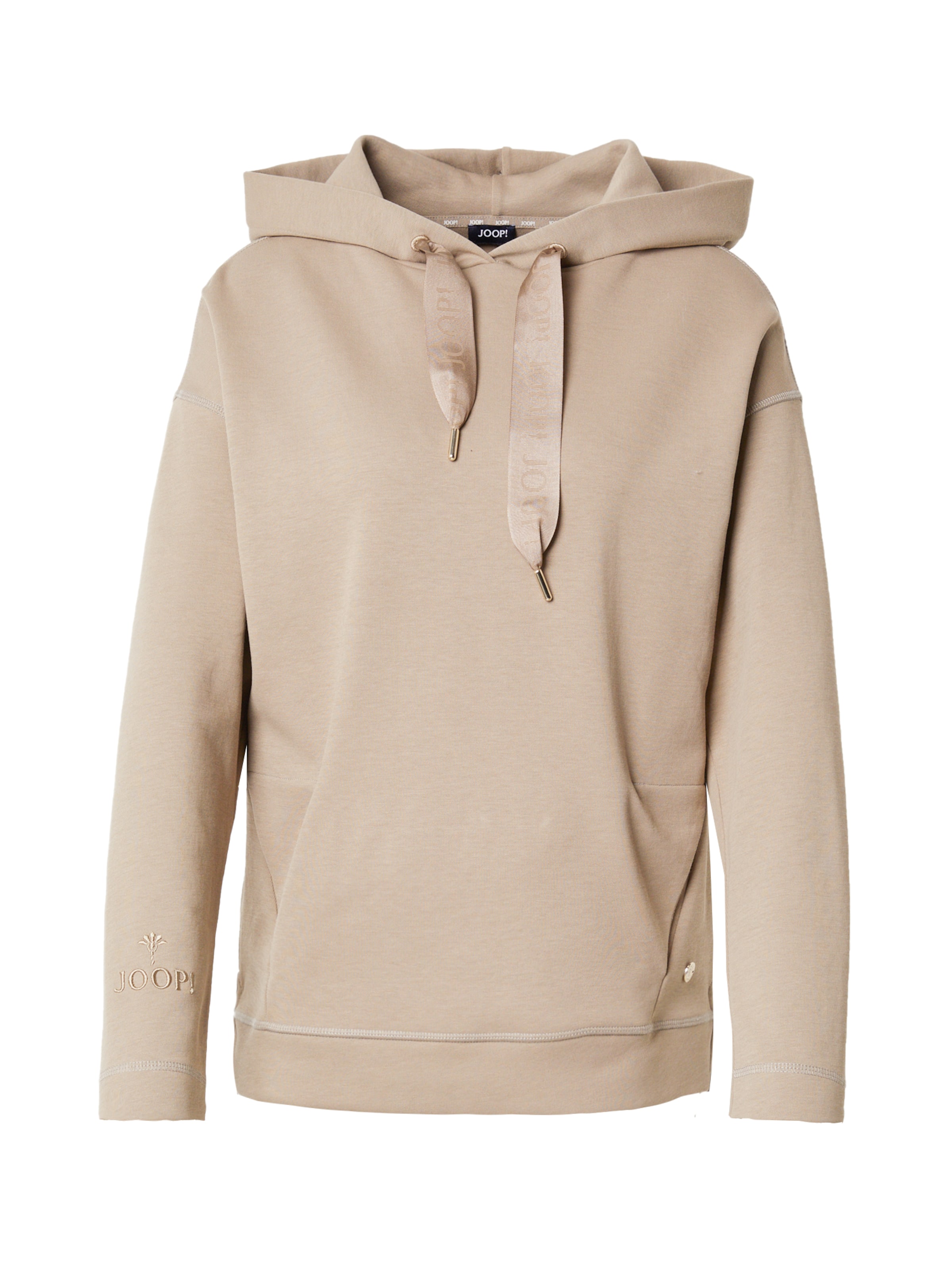 JOOP! Sweatshirt i beige: framsida