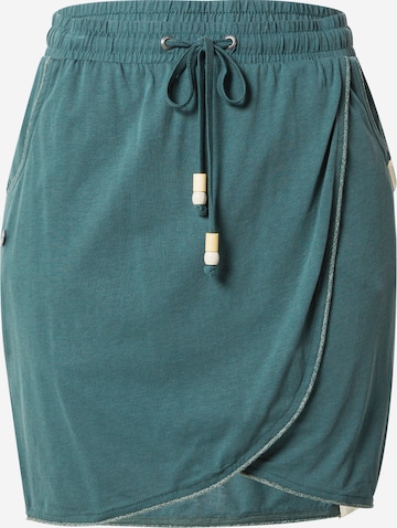 Jupe 'NAILA' Ragwear en vert : devant