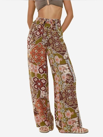 Hiccup Wide leg Pants in Brown