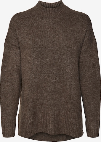 VERO MODA - Pullover 'Lefile' em castanho: frente