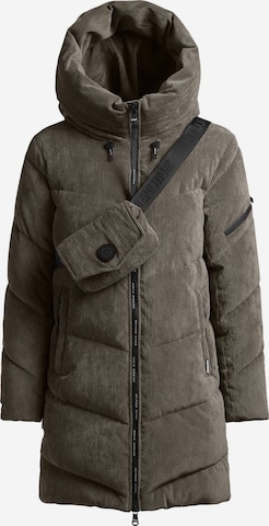Veste d’hiver 'Kattie' khujo en vert : devant