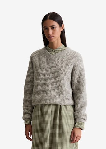 Marc O'Polo DENIM Pullover in Hellgrau ABOUT YOU