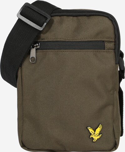 Geantă de umăr Lyle & Scott pe galben citron / oliv / negru, Vizualizare produs