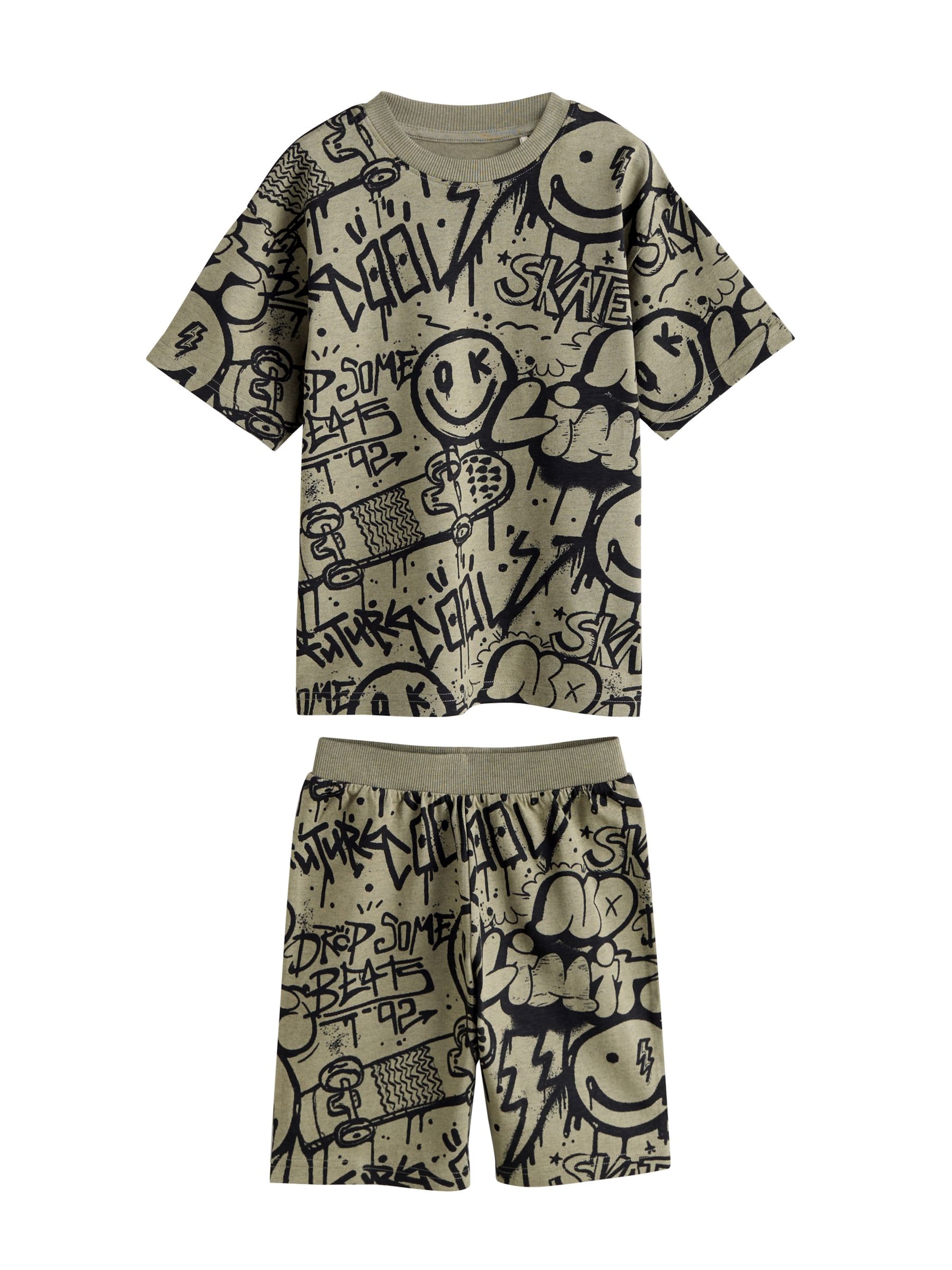 Next Комплект пижама в синьо