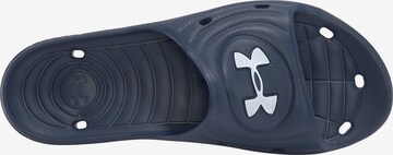 Claquettes / Tongs UNDER ARMOUR en bleu