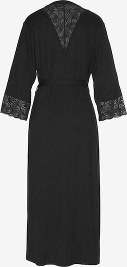 LASCANA Robe de chambre en noir, Vue avec produit