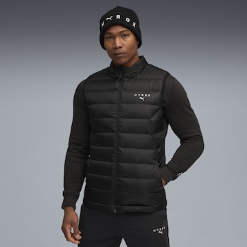 PUMA Sportbodywarmer 'Puma x Hyrox' in Zwart: voorkant