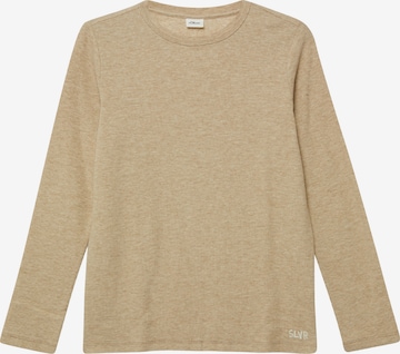 T-Shirt s.Oliver en beige : devant