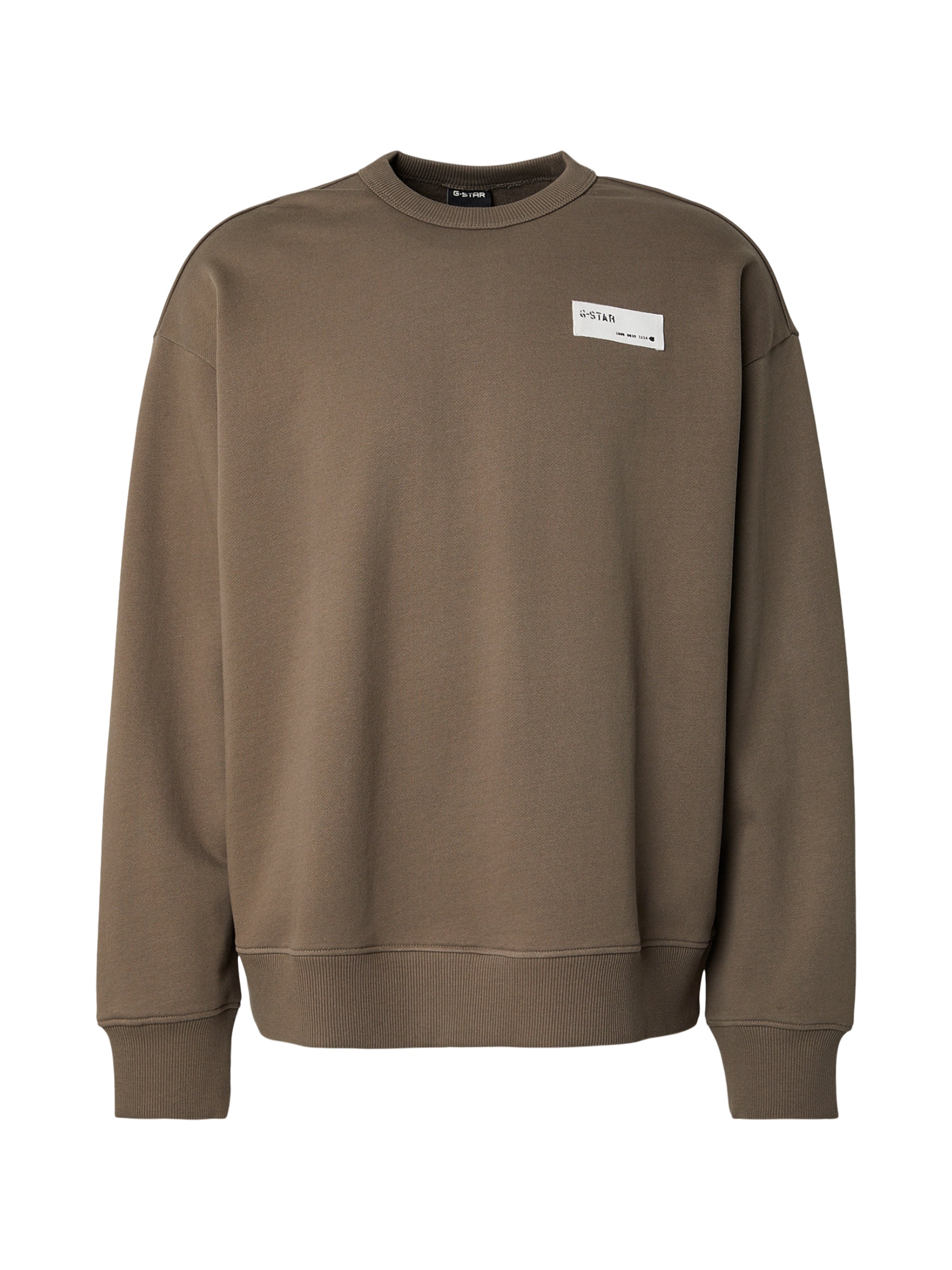 G-STAR Mikina – hnědá: přední strana