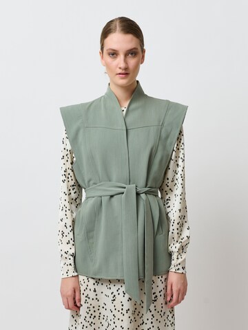 BRUUNS BAZAAR Vest 'Elestren Ariane' in Green: front