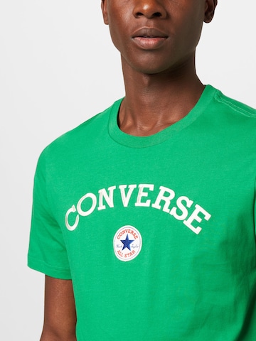 CONVERSE T-Shirt 'Chuck' in Grün