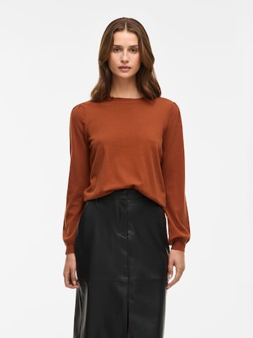 Pull-over 'ELLA' VILA en marron : devant