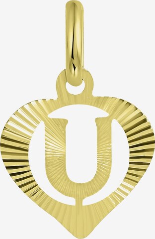 Lucardi Hangers 'Buchstabe' in Goud: voorkant
