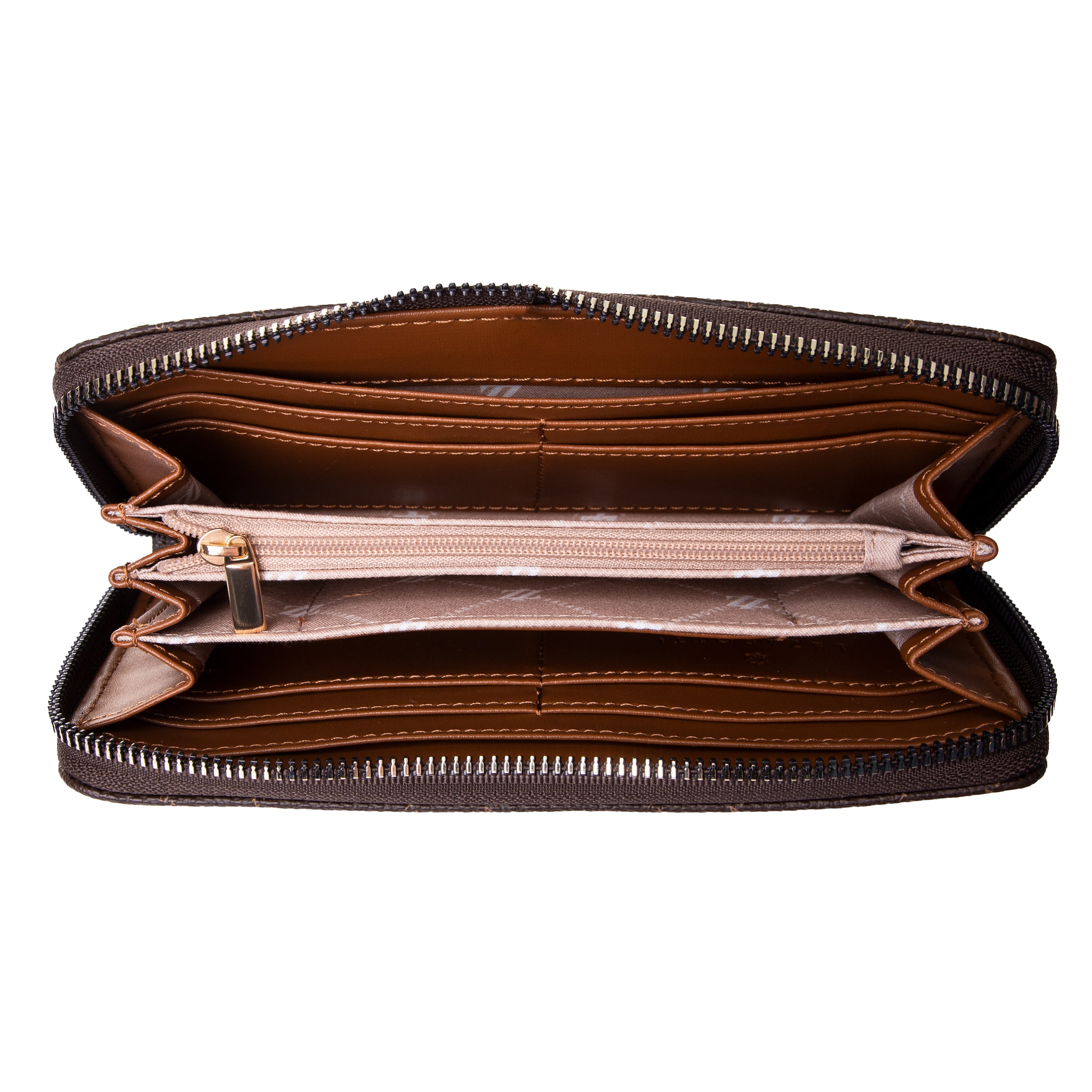 Portamonete 'Palermo' di Lazarotti in marrone
