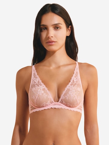 Triangolo Reggiseno 'Heritage' di ETAM in rosa: frontale