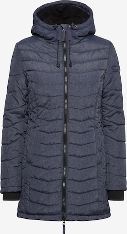 Oxmo Winter Jacket 'NELLY' in Blue: front