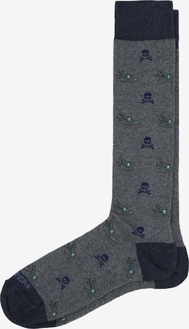 Scalpers Socks in Grey: front