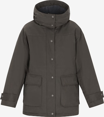 zaļš DreiMaster Vintage Ziemas jaka: no priekšpuses