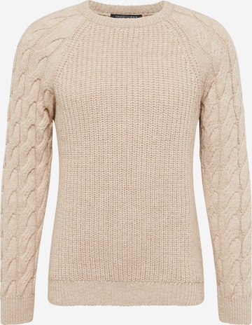 Trendyol Sweater in Beige: front