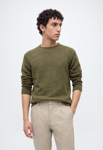 Jack & Jones Premium Pulóver 'JPRBLUNICK' - zöld