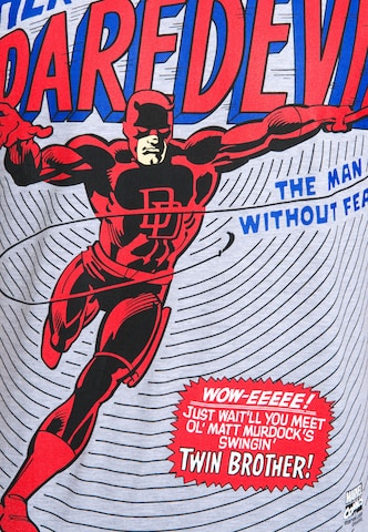 LOGOSHIRT Shirt 'Daredevil' in Grijs