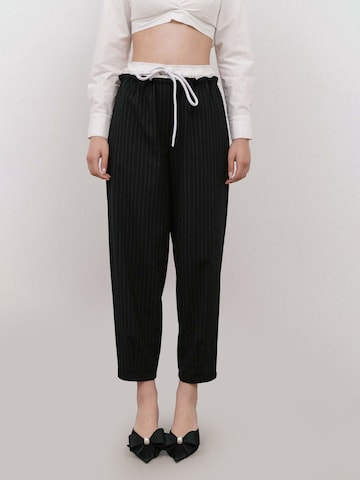 4TAILORS regular Παντελόνι σε μαύρο