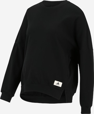 ADIDAS SPORTSWEAR Athletic Sweatshirt in Black: front