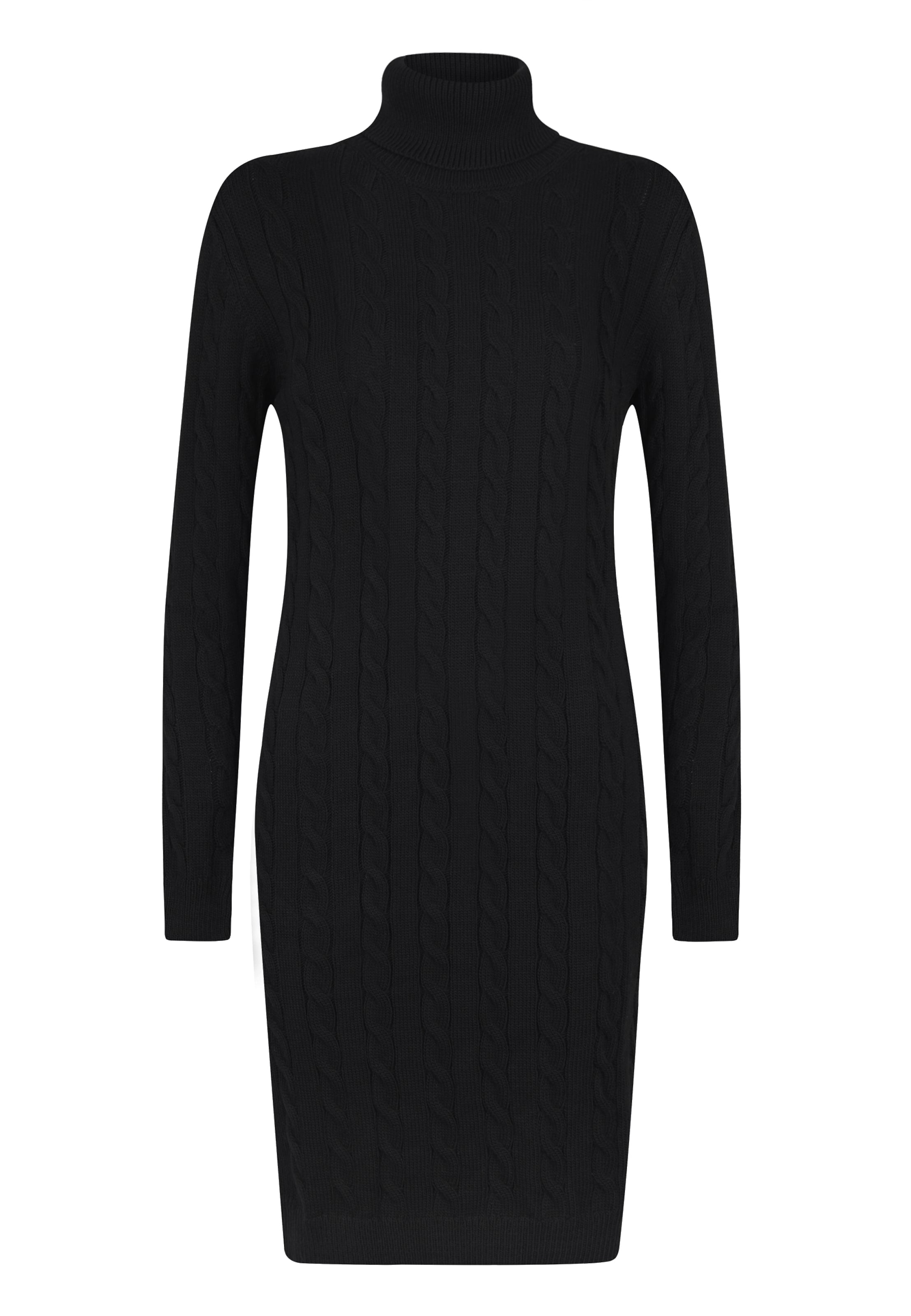 Felix Hardy Gebreide jurk in Zwart: voorkant